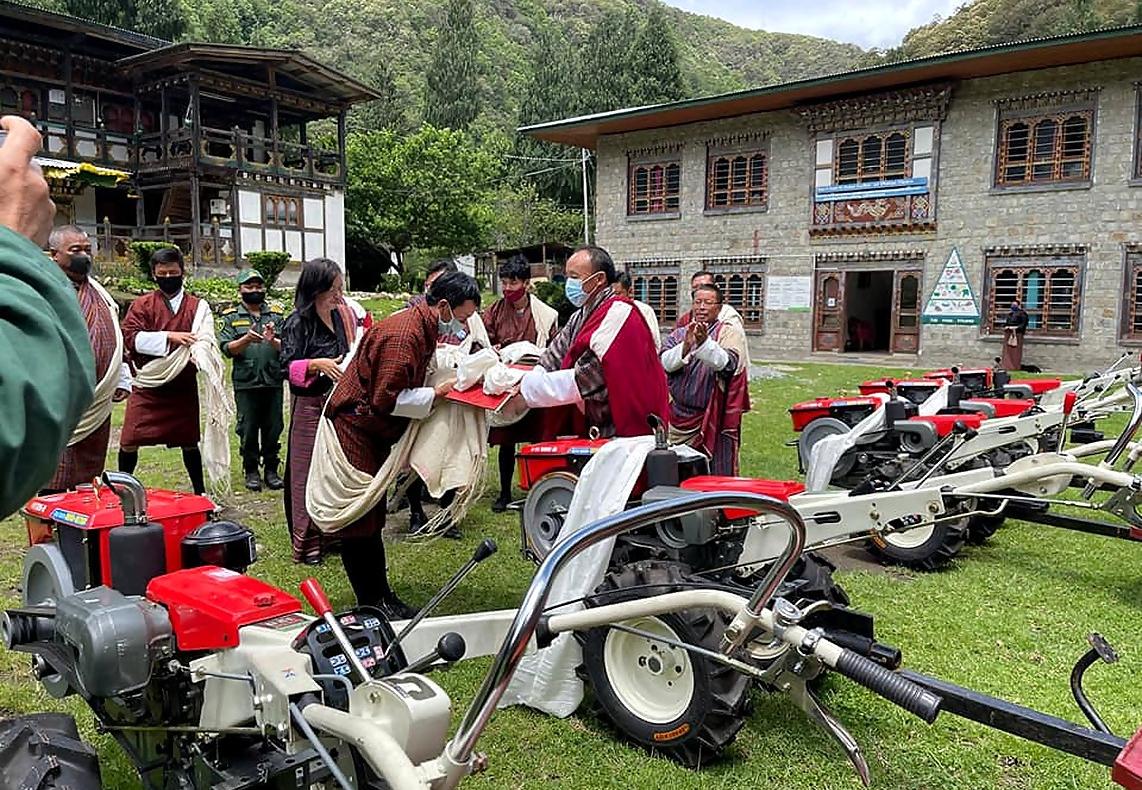 Power Tillers – An alternative to avert Human-wildlife Conflict in Nubi Gewog. 